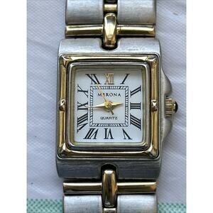 Merona Two Tone Women’s Quartz Watch